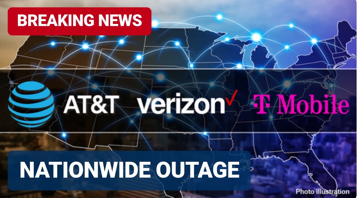 AT & T is having a nationwide outage with users. Hopefully they