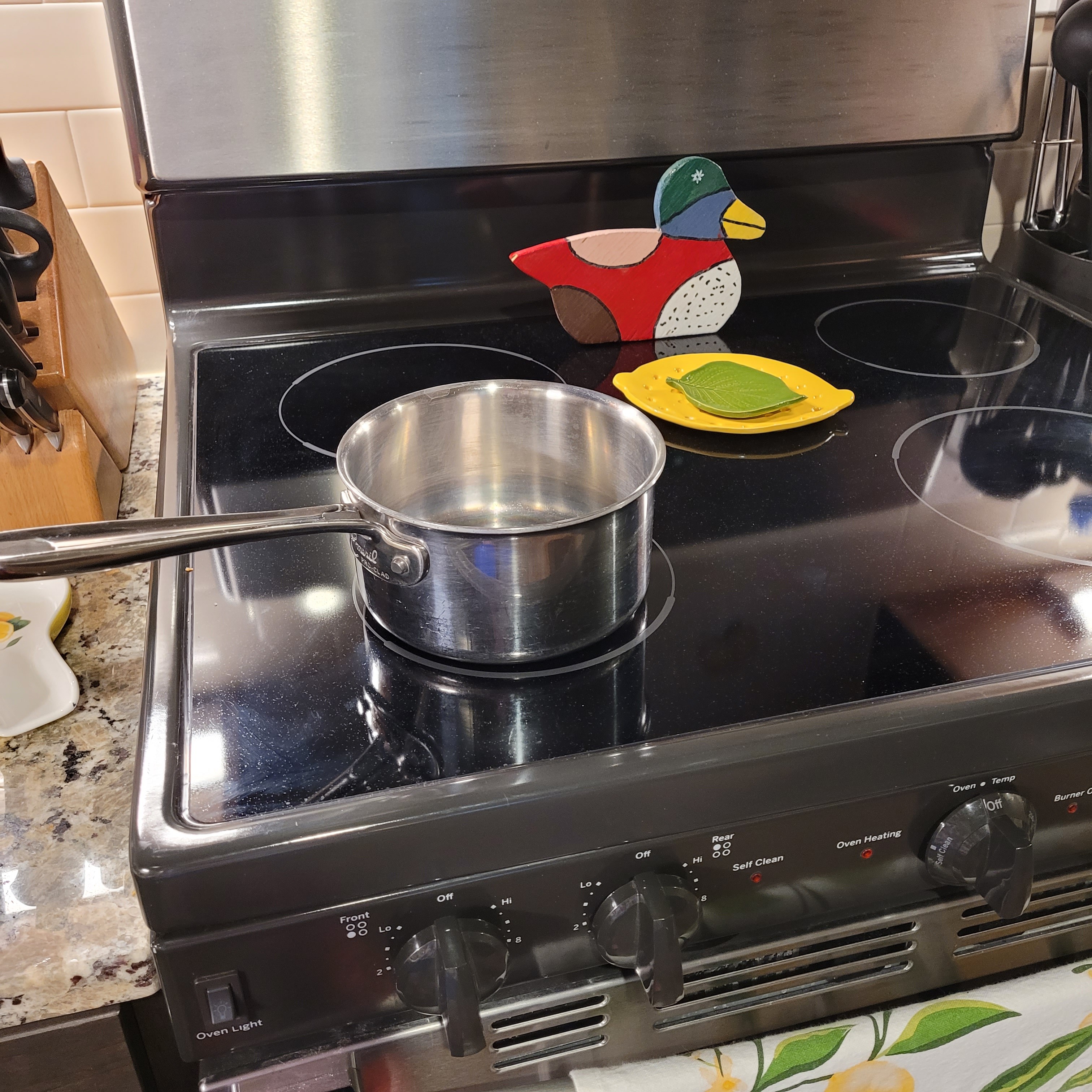 My coffee maker broke, I had to pretend like I was a pilgrim.