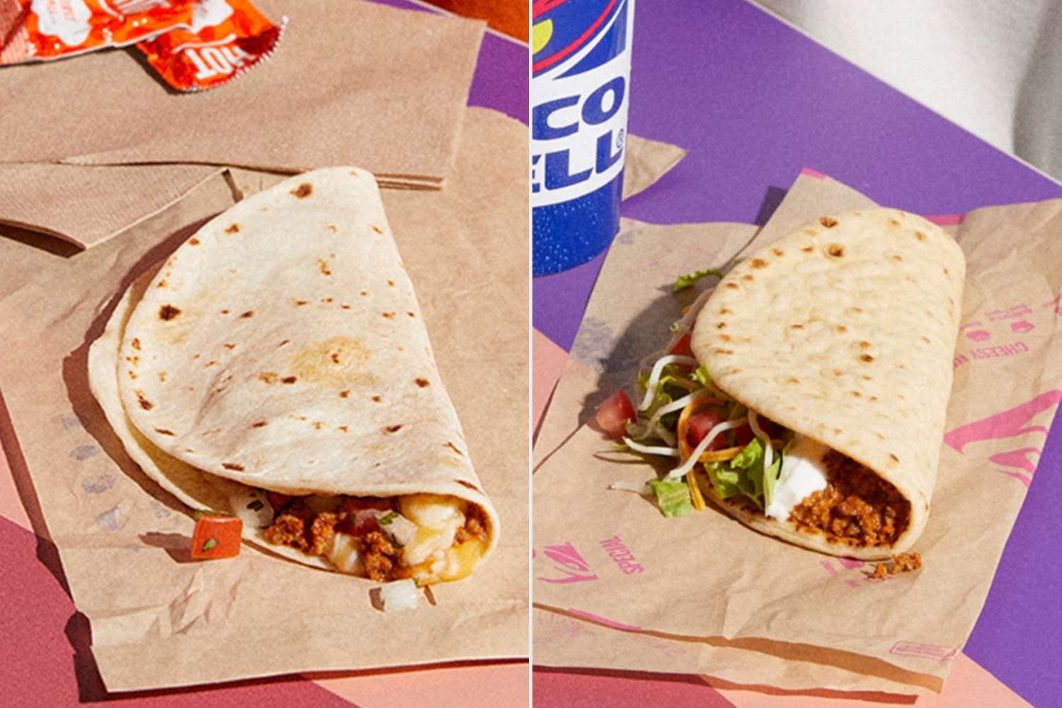 Taco Bell Revives 5 Retro Menu Items from the 1960s to the 2000s(00)