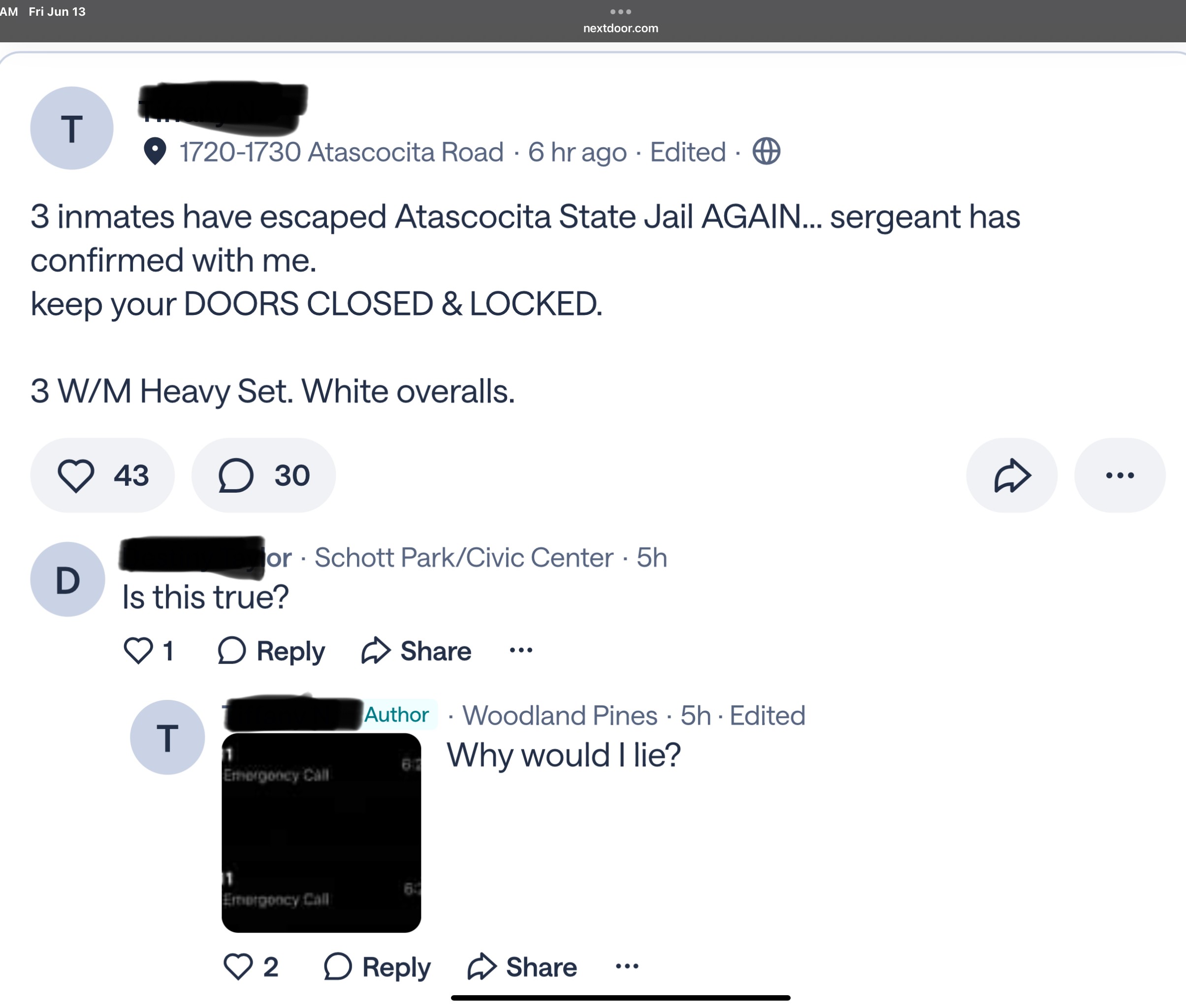 3 inmates have escaped Atascocita State Jail