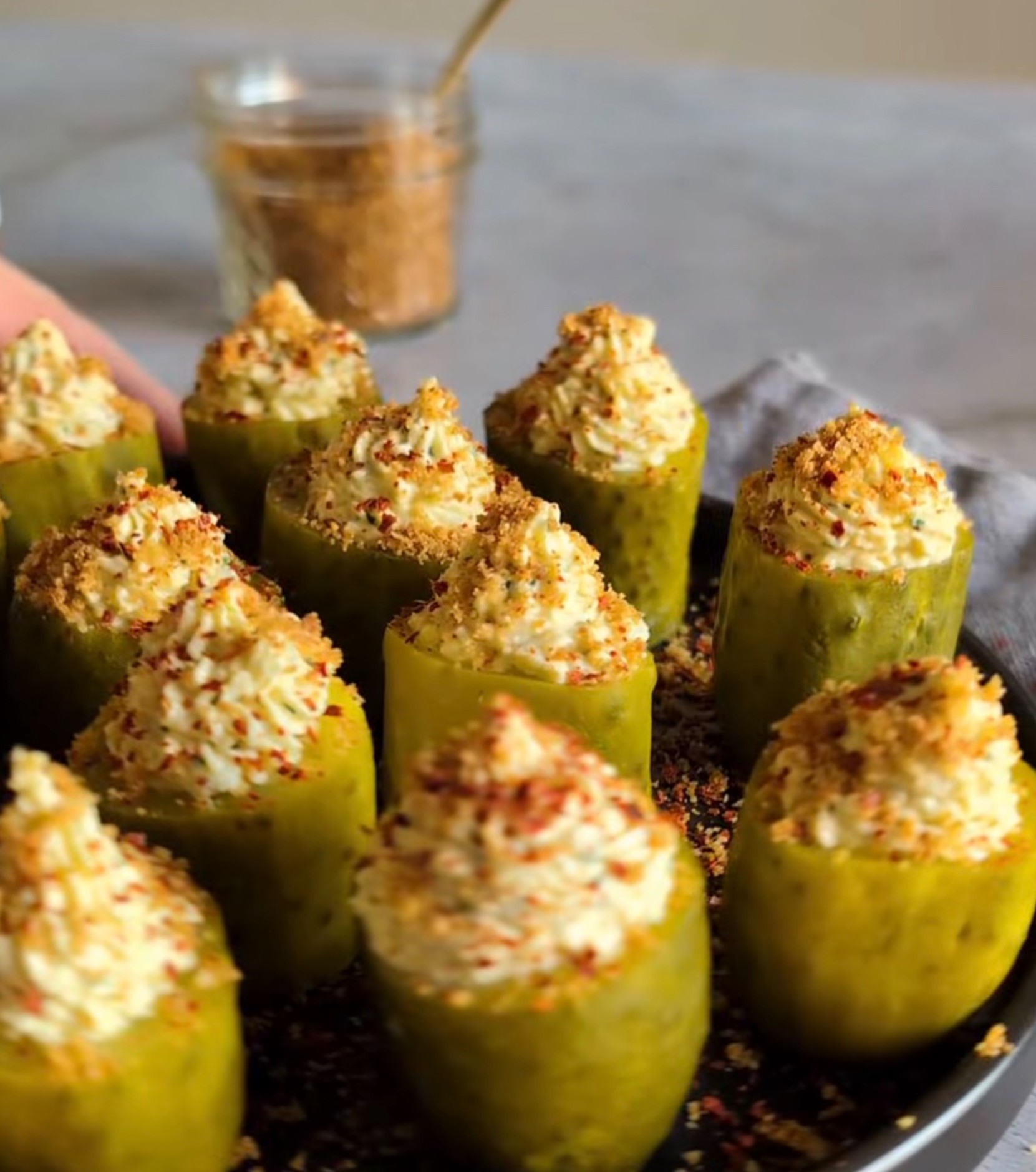 Deviled Pickles