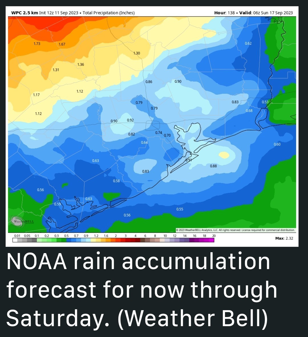 This week's forecast