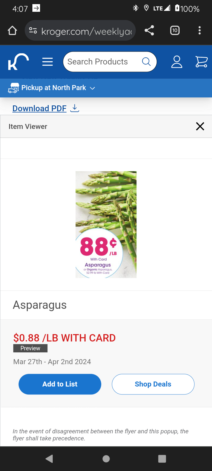 Great sales at Kroger and HEB starting tomorrow!! EVEN BUTTER!!