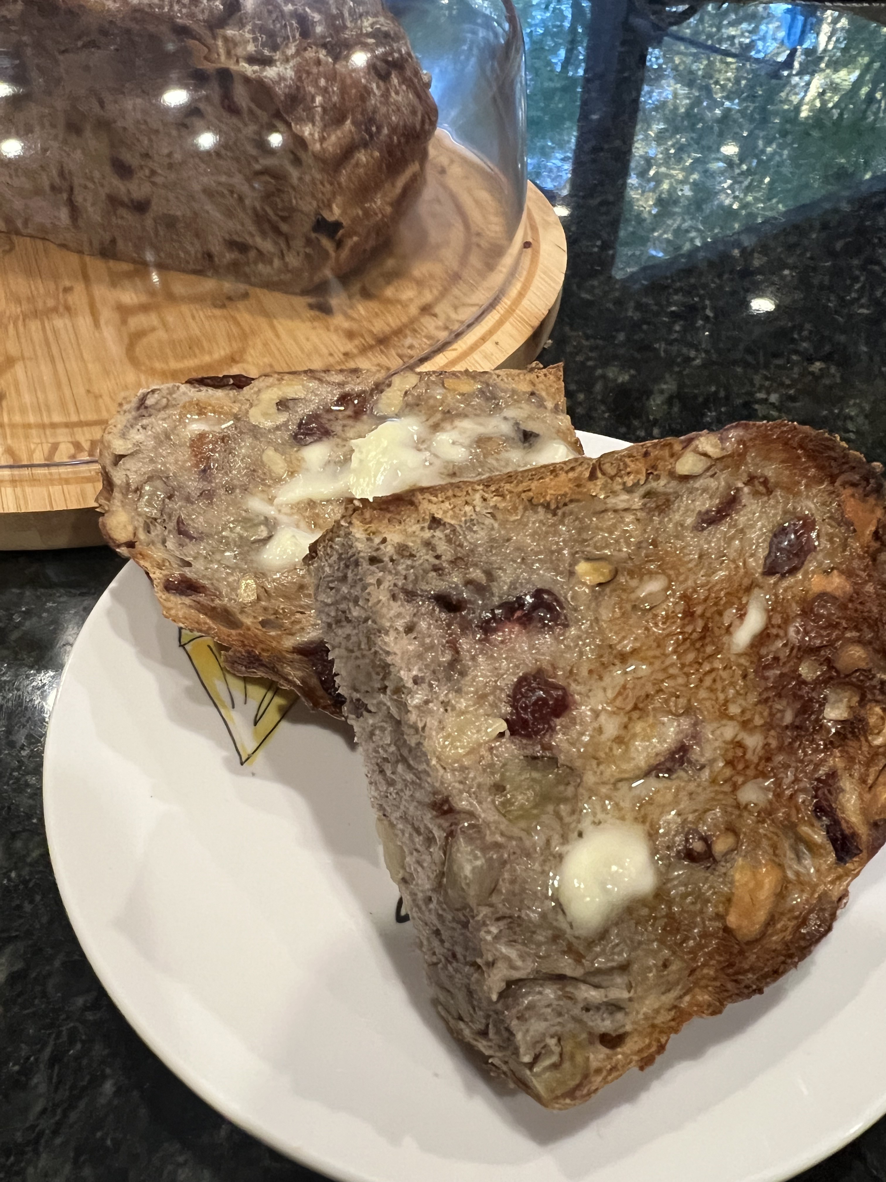 Shout out to Costco's Cranberry Walnut loaf OH MY WORD!