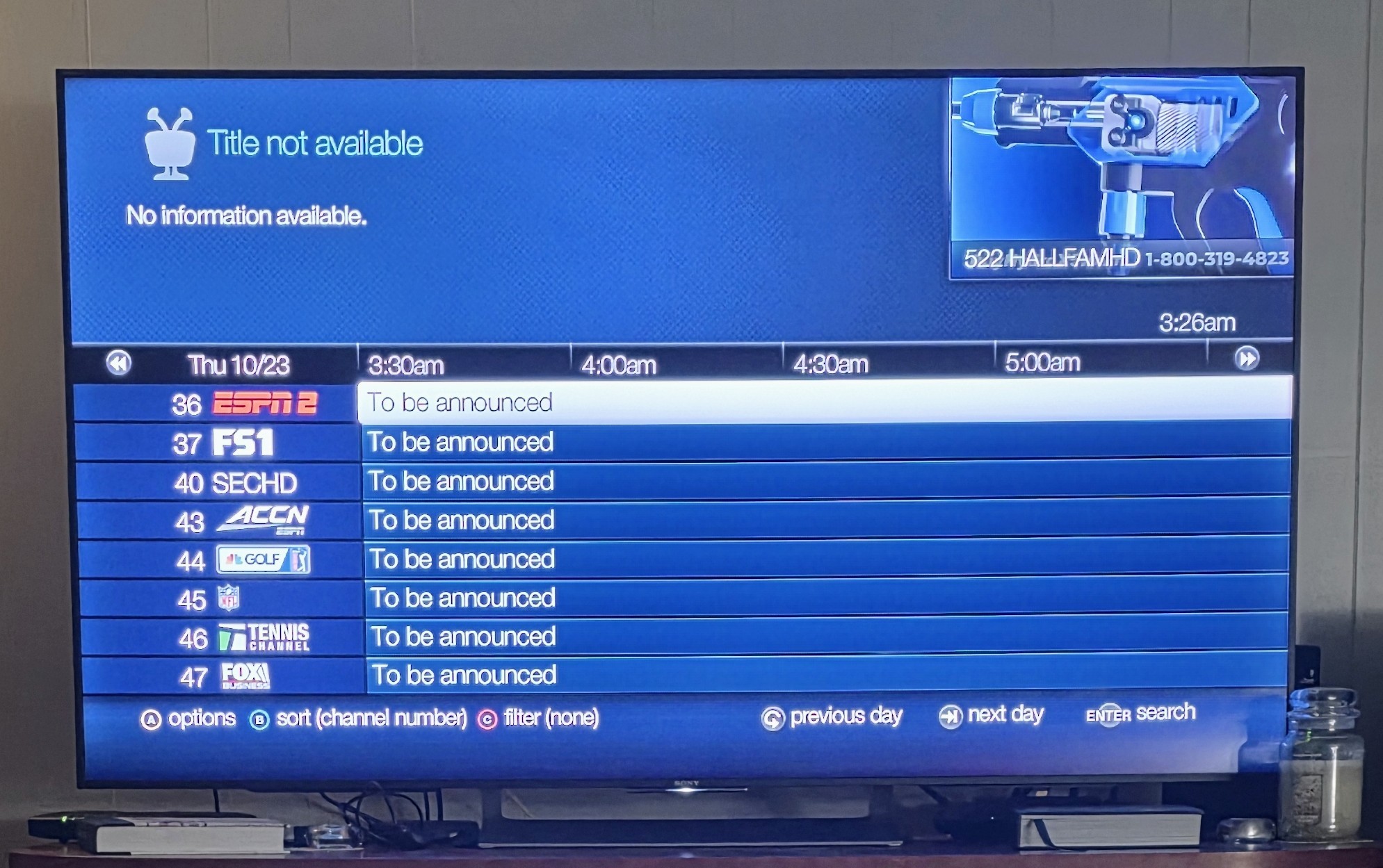 Tivo Error Message Tivo help!