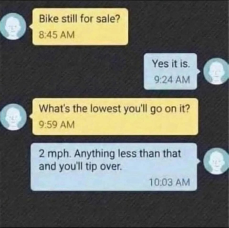 2 mph seems a bit slow to me