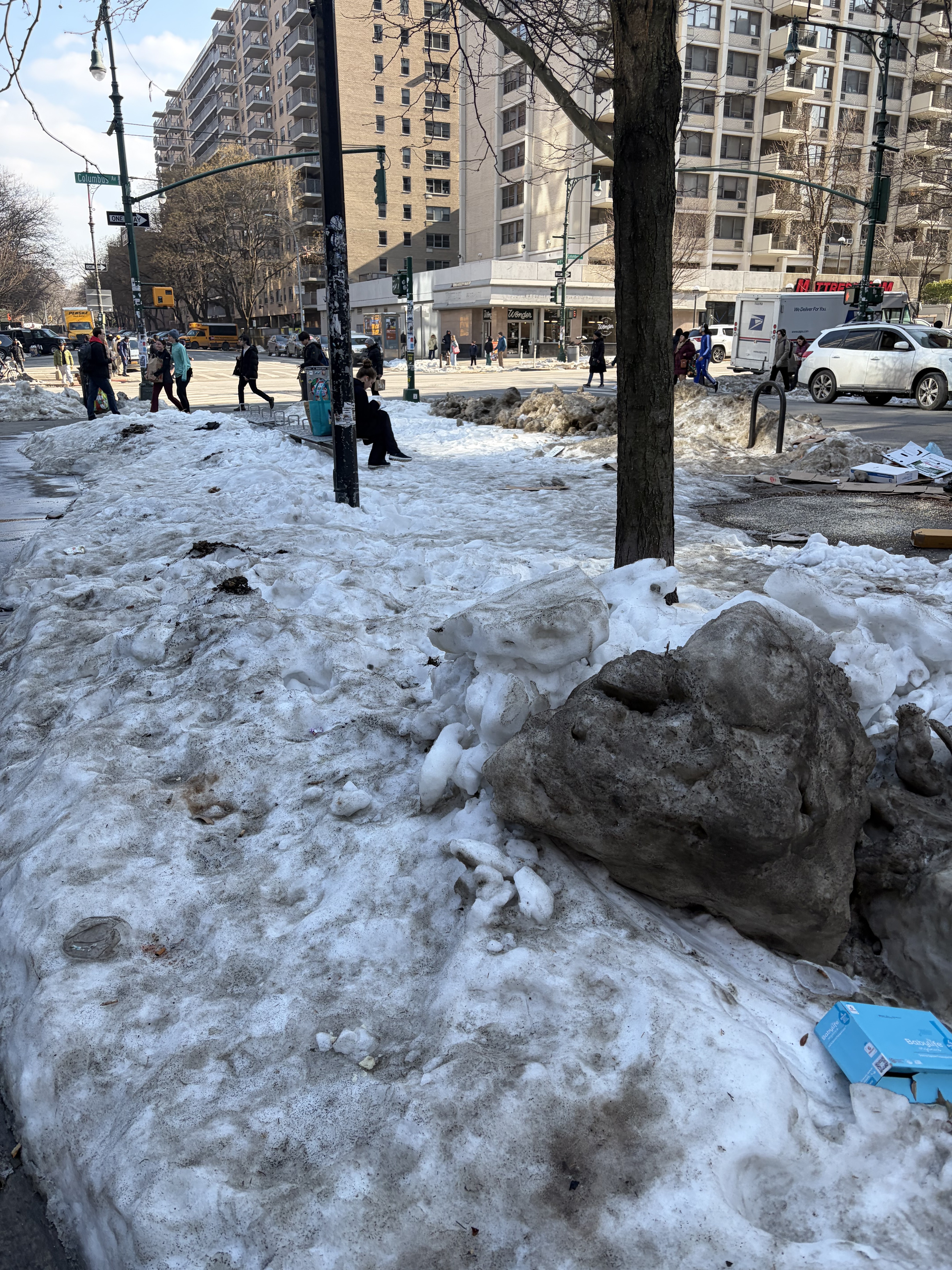 NYC two weeks after snow storm