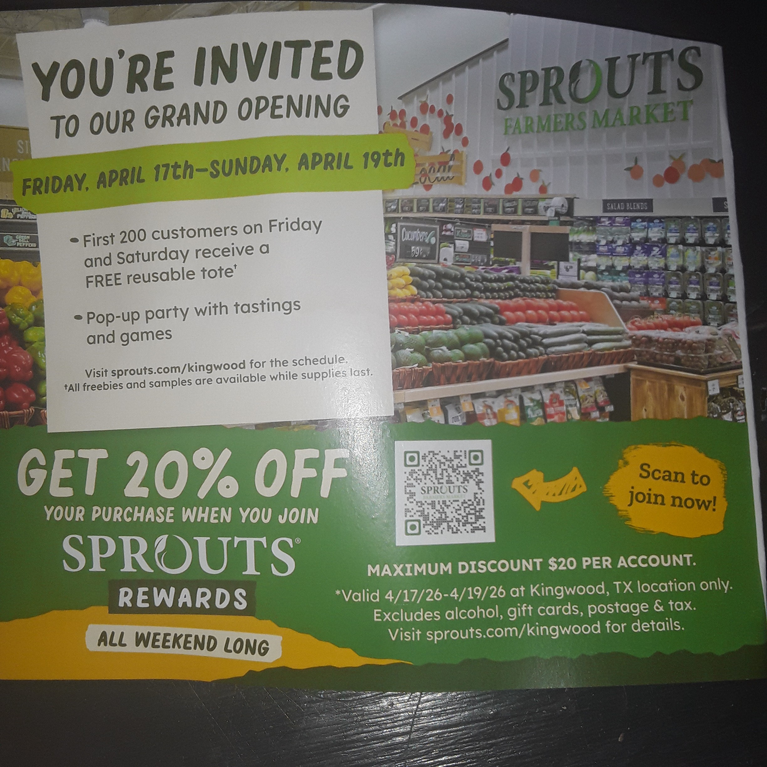 Sprouts Discount Program Sprout's