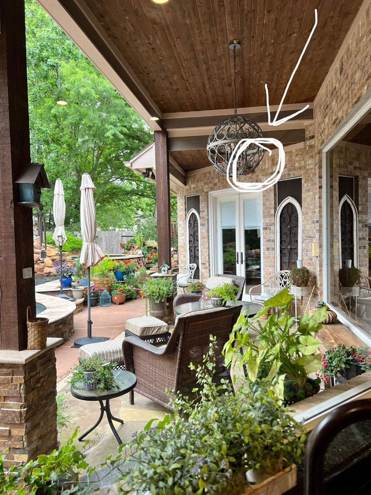 our patio has officially been commandeered