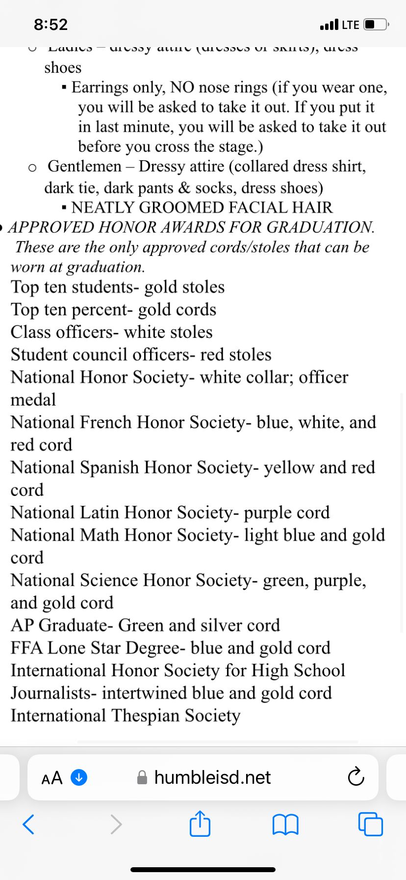 Humble ISD CeremonyGone Wrong.